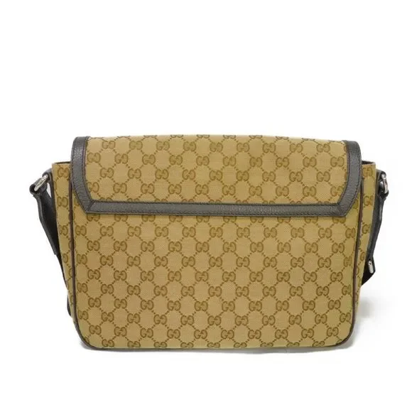 Auth Gucci Gg Canvas Messenger Bag #106415G61B - Picture 4 of 15